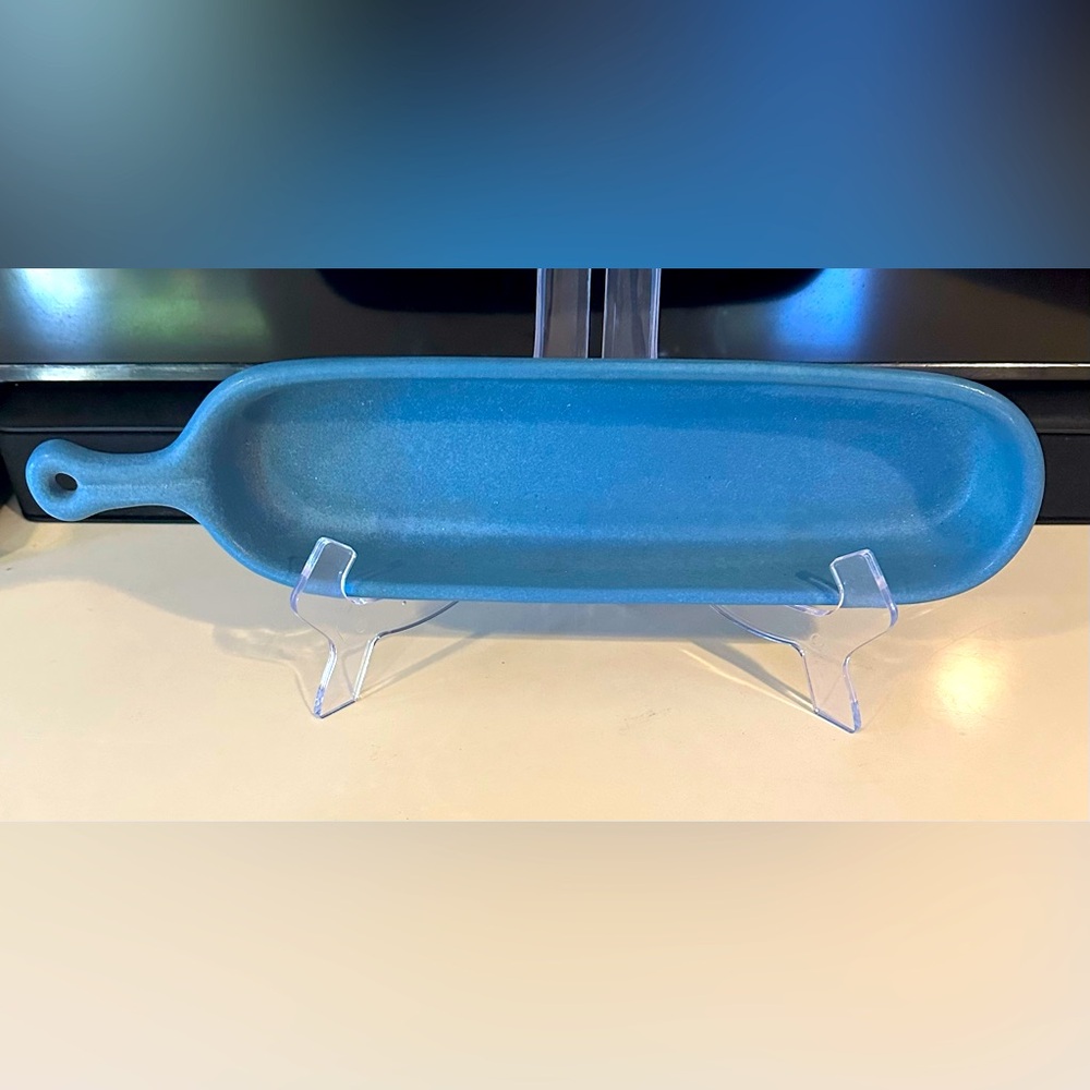 NEW  The Bennington Potters Vermont Banneton   Versatile Bread Baker Slate Blue